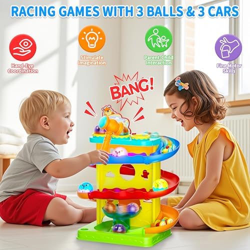Close up of the high quality ABS material tracks and safe rounded edges of the toy.
