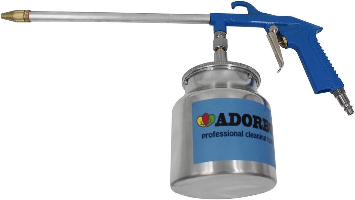 Adorbo engine cleaning gun front view premium pneumatic degreaser tool