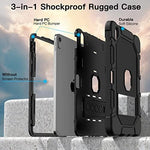 Azzsy protective tablet shell showing precise cutouts for camera and charging ports