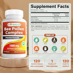 Best Naturals Bee Pollen supplement supplement facts and ingredients list