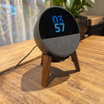 Side view of Alloery speaker mount showing 50 mm elevation