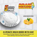 Drain Weasel foaming pods sink cleaner product packaging