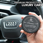 Authentic USA imported leather care balm for belts and fashion accessories.