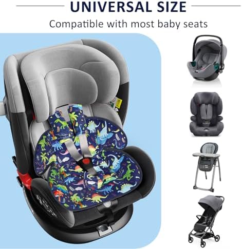 Waterproof car seat protector for 5-point harness systems