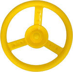 Chaotai Pirate Ship Wheel yellow playground steering wheel front view