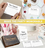 Guest memory cards for baby first birthday party activity
