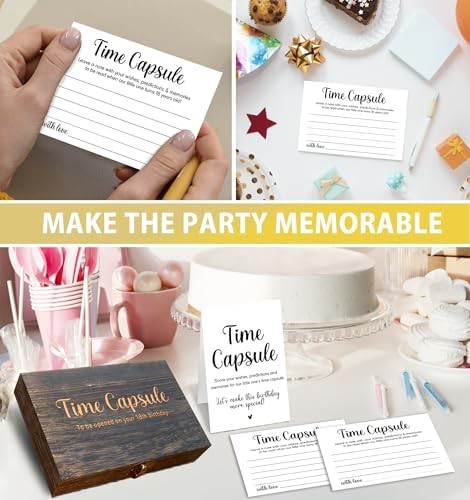 Guest memory cards for baby first birthday party activity