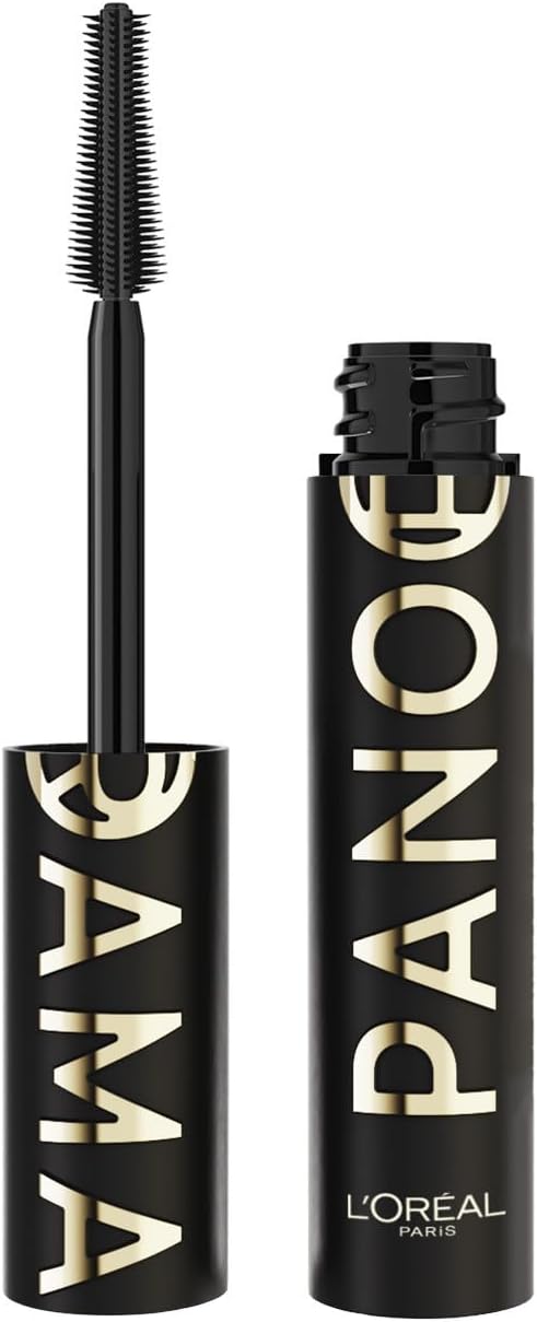 L'Oreal Paris Voluminous Panorama Mascara, Volumizing and Lengthening Mascara, Waterproof Longwear and Smudge Resistant Make Up, Black, 0.31 Fl Oz - Image 12