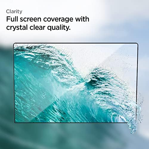 Installation tools and Spigen screen guard kit components