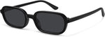 WOWSUN Retro Rectangle Sunglasses Womens Small Trendy 90s Sun Glasses Sunnies UV400 Protection - Image 14