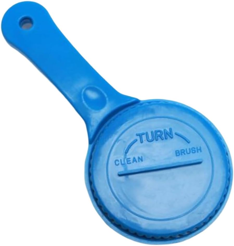 Compac Home self cleaning brush bristles extended view