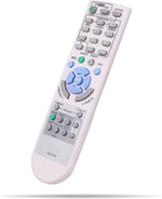 Oxumii universal projector remote battery compartment view