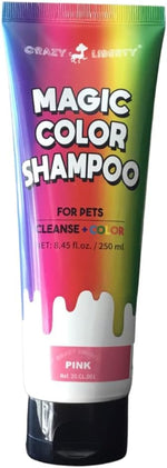 Crazy Liberty Magic Color Shampoo Purple paraben free formula for light fur coats