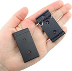 Itrolle black universal mounting clip mounted on rail