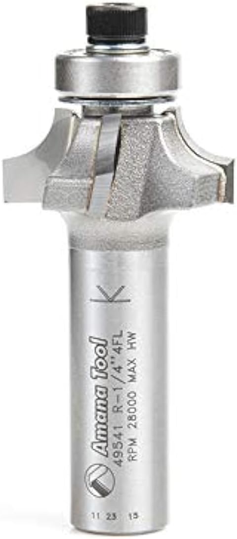 Amana Tool - 49512 Carbide Tipped Corner Round 3/8 Radius x 1-1/4 Dia x 5/8 x 1/4" Sha - Image 12