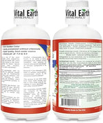 Vital Earth Minerals Fulvic Minerals dietary supplement showing the nutritional facts label