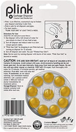 Plink garbage disposal deodorizer spheres in lemon scent