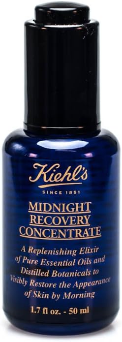 Kiehl's Midnight Recovery Concentrate for Unisex, 1.7 Ounce - Image 1