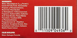 Just For Men permanent men's hair dye shade H-60 packaging components