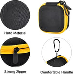 Comecase compact electronic accessory holder showing internal mesh pocket