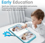 BOHEMIABY personalized baby shower gift packaging demonstrating thick drool proof construction.