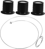 FOMIYES eye clip magnifying glass front view