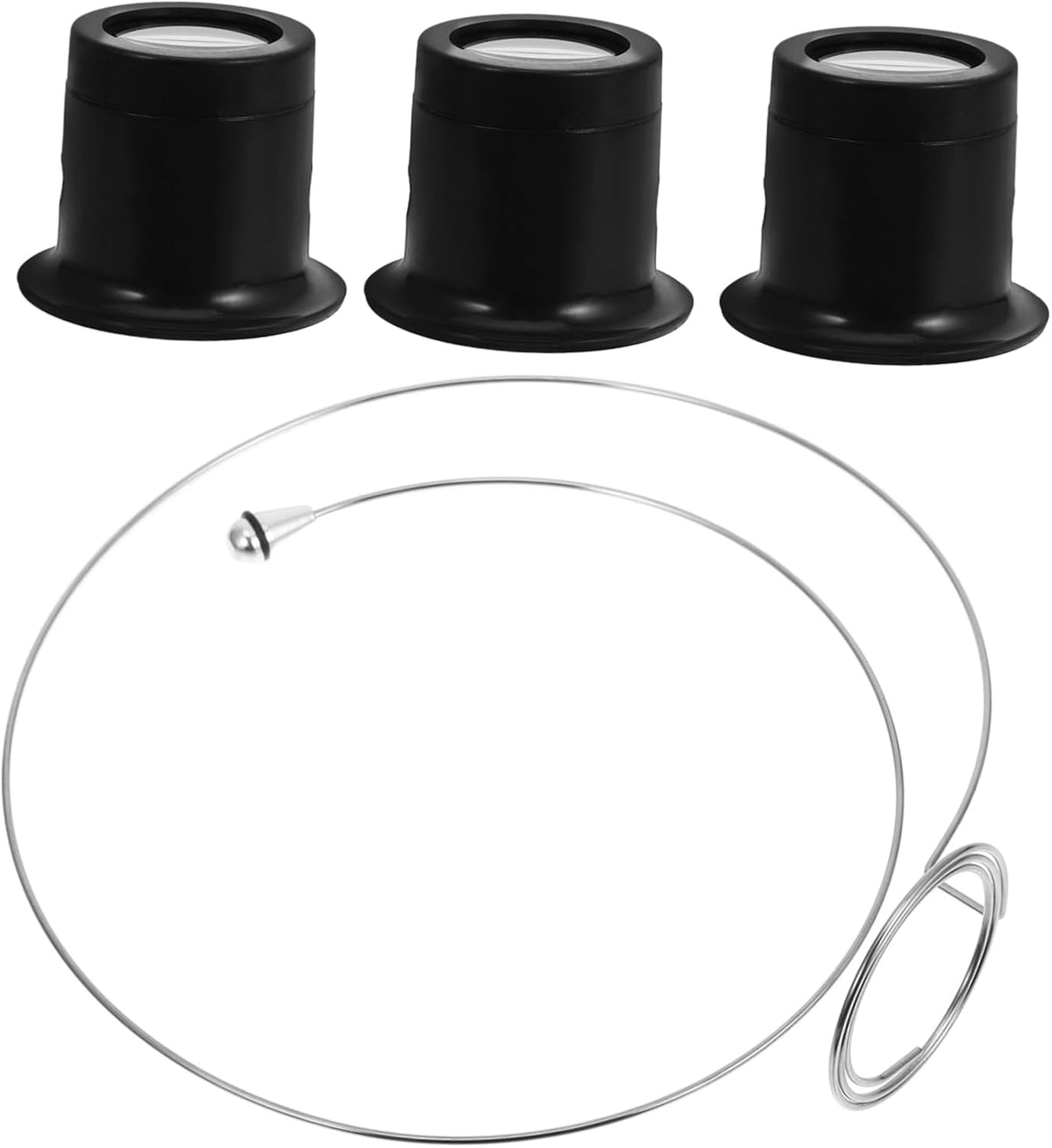 FOMIYES eye clip magnifying glass front view