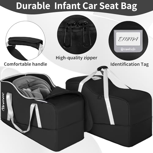 IBVIVIC car seat bag adjusted to fit UPPAbaby Mesa