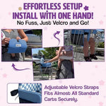 JoSeat portable baby seat cover folded for travel
