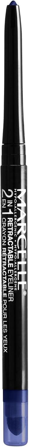Marcelle retractable eye pencil showing built-in sharpener