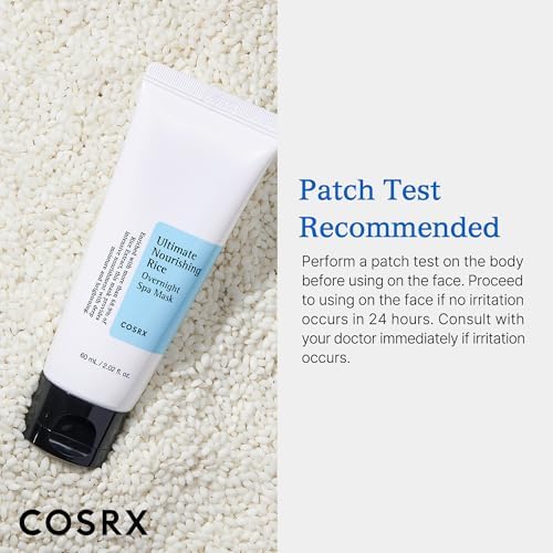Imported COSRX hydrating glass skin overnight mask tube side profile
