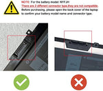 Back profile view of the premium lithium ion nine cell laptop battery pack