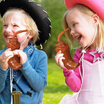 Hoolerry western party supplies cowboy boot cups in packaging