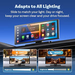 Ottocast infotainment screen retail packaging with all included accessories like power cables and auxiliary cords.