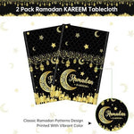 Rectangular Ramadan party table cover dimensions