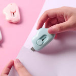 Set of six cute cloud envelope slitters arranged together