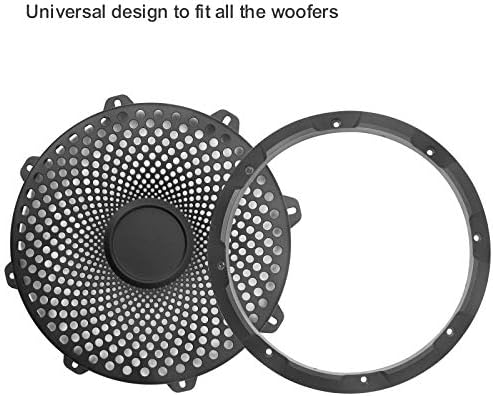 Recoil SG-8 high excursion speaker cover highlighting the concave protective center clearance.