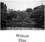 Tiffen Deep Yellow 15 filter in packaging box