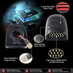 Complete retail packaging of the D-Lumina authentic imported truck rear lighting upgrade kit.