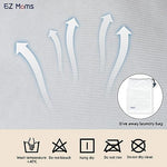 Side view of the 4 pack EZ Moms toddler training pants showcasing the soft cotton fabric and printing patterns.