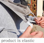Yikesshu mosquito protection net side profile