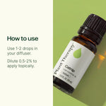 Plant Therapy catnip essential oil amber glass bottle packaging