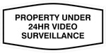 All Quality surveillance sign front view