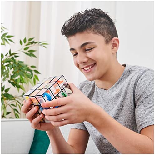 Side view showing the durable plastic construction of the maze ball