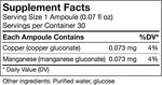 Authentic Unda Gammadyn trace element supplement packaging