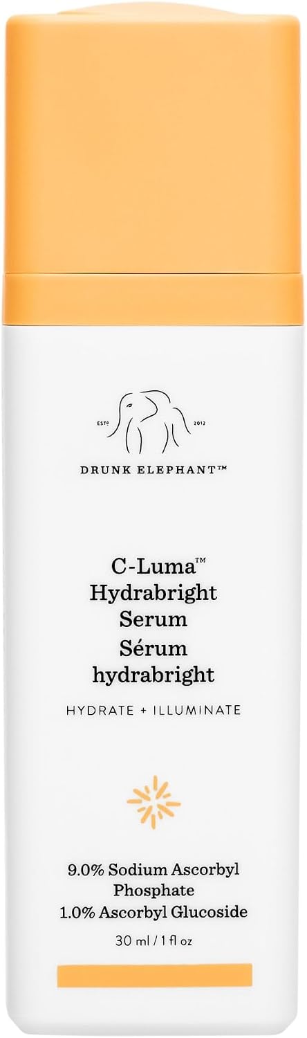 Drunk Elephant C-Luma Hydrabright Serum front view bottle packaging