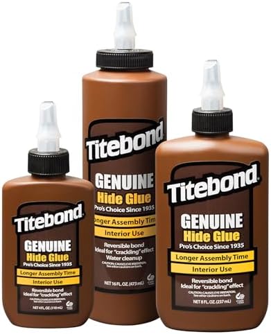 Titebond hide glue bottle cap and nozzle detail view