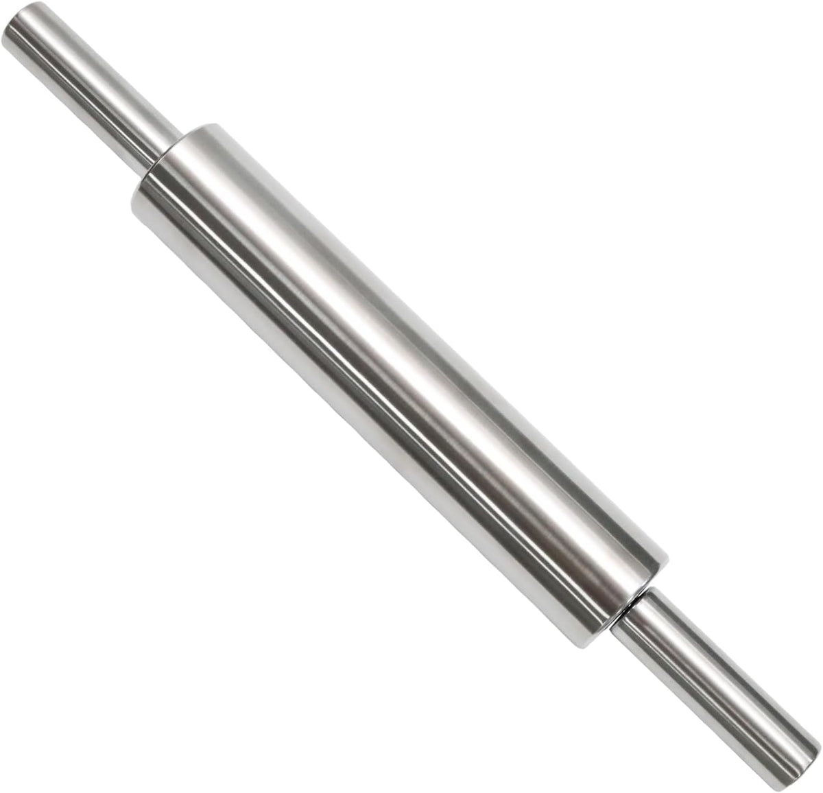 Wuyituart stainless steel rolling pin front view