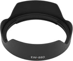 Archuu EW-88D bayonet mount lens hood side angle view
