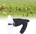 CYSFETENA long distance recording tool being held to demonstrate the non-slip black rubber coating.